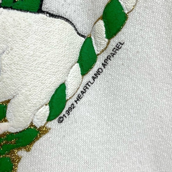 Vintage 90s Christmas Sweatshirt - Picture 5 of 8